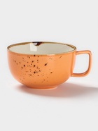 Чайная пара Magistro «Церера», 2 предмета: чашка 250 мл, блюдце d=16.3 см, фарфор, оранжевая - Фото 16