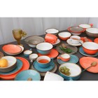 Чайная пара фарфоровая Magistro «Церера», 2 предмета: чашка 250 мл, блюдце d=16.3 см, цвет коричневый - Фото 6