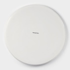 Тарелка с бортиком Magistro «Церера», d=25.5 см, фарфор, белая - Фото 5