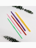 Набор крючков для вязания, d=3-7 мм, 13.7-14 см, 5 шт., разноцветный - Фото 2