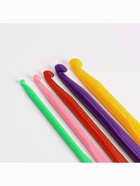 Набор крючков для вязания, d=3-7 мм, 13.7-14 см, 5 шт., разноцветный - Фото 4