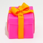 Игрушка пищащая "Подарок", виниловая, 6,5 х 7,8 см - Фото 2