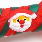 Игрушка для собак пищащая «Новогодняя кость», виниловая, 18×5.6×4 см - Фото 3