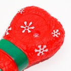 Игрушка для собак пищащая «Новогодняя кость», виниловая, 18×5.6×4 см - Фото 4
