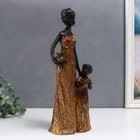 Фигурка полистоун «Мать и дочь. Африка», 35×13 см 7322235 - фото 16490521