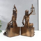 Держатели для книг "Фемида - богиня правосудия" набор 2 шт 26х13,5х11 см  (артикул 7334949)  большой выбор товаров оптом и в розницу по низким ценам с доставкой
