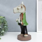 Фигура полистоун «Бременские музыканты. Конь со скрипкой», 31.5×15×15.5 см - Фото 6