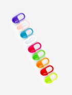 Набор маркеров для петель, 2 см, 120 шт., в контейнере, 12.7×6.5×2.1 см, разноцветный - Фото 1