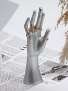 Подставка для украшений «QF. Рука», 7.5×6×24 см, цвет серебро - Фото 2