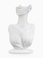 Бюст для украшений QF, 18×8×32 см, отверстие в ухе, белый - Фото 2