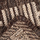 Ковер Эко-люкс прямоугольный 50х80 см, ПП 100%, джут - фото 21481829