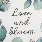 Дорожка на стол «Этель» Flower mood вид 1 30×70 см, 100% хлопок, саржа 190 г/м² - Фото 3