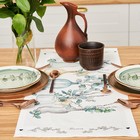 Дорожка на стол «Этель» Flower mood, вид 2, 30×70 см, 100% хлопок, саржа 190 г/м² - Фото 3