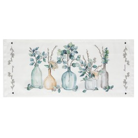 Дорожка на стол «Этель» Flower mood, вид 2, 30×70 см, 100% хлопок, саржа 190 г/м²
