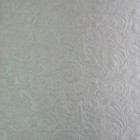 Штора портьерная для кухни Witerra Водевиль 135x180см, серебро, блэкаут, пэ100% - Фото 2