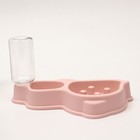 Миска "Медленное кормление", от переедания, 33 х 18 х 17,5 см розовая - Фото 4