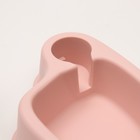 Миска "Медленное кормление", от переедания, 33 х 18 х 17,5 см розовая - Фото 5