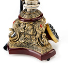 Ретро-телефон «Слон», громкая связь, 28×28 см, бронза - Фото 2