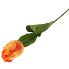 цветы искусственные тюльпан кореопсис 70 см оранжевый - Фото 1