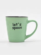 Кружка Доляна «Ноель», 280 мл, керамика, зелёная - Фото 2