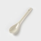 Кружка Доляна «Ноель», 280 мл, с ложкой, керамика, бежевая - Фото 3