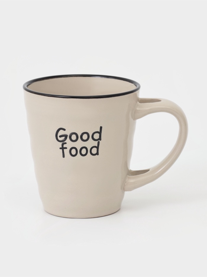 Кружка Доляна «Ноель», 280 мл, керамика, бежевая - Фото 1