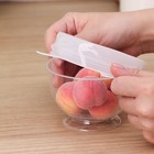 Крышки для тарелок Доляна «Черепашка», набор 6 шт., силикон, прозрачные - Фото 15