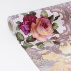 Клеёнка на стол Доляна «Лира», на нетканой основе, ширина 137 см, толщина 0.8 мм, рулон 20 м - Фото 4