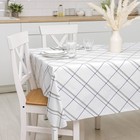 Клеёнка на стол Доляна «Классика», на нетканой основе, ширина 137 см, толщина 0.08 мм, рулон 20 м - Фото 1