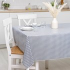 Клеёнка на стол Доляна «Клетка», на нетканой основе, ширина 137 см, рулон 20 м, цвет МИКС - Фото 1