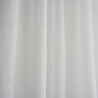 Штора-тюль Witerra Лен 150x275см, белый, вуаль, пэ100% - Фото 5