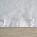 Штора-тюль Witerra Лен 150x275см, белый, вуаль, пэ100% - Фото 7