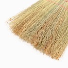 Веник узбекский из сорго 2-х прошивной малый, 55-60 см, ручная работа - Фото 3