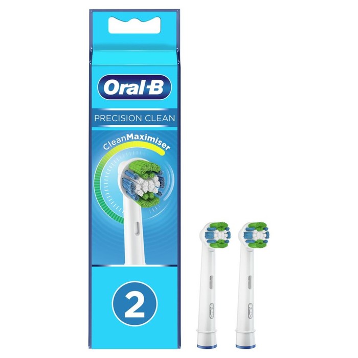 Насадка Oral-B EB20RB, для зубной щетки Precision Clean, 2 шт - Фото 1