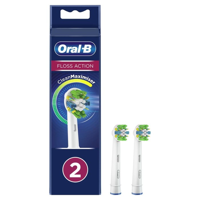 Насадка ORAL-B EB25RB, для зубной щетки FlossAction, 2 шт - Фото 1