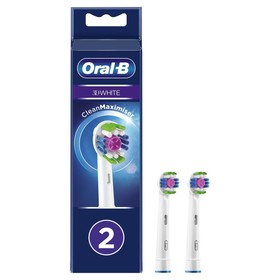 

Насадка ORAL-B EB18рRB 3DWhite, для зубной щетки CleanMaximiser, 2 шт