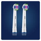 Насадка ORAL-B EB18рRB 3DWhite, для зубной щетки CleanMaximiser, 2 шт - Фото 3