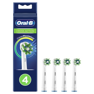 Насадка Oral-B EB50RB, для зубной щетки CrossAction, 4 шт