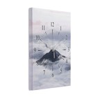 Часы-картина настенные "Горы в облаках", плавный ход, 30 х 40 см - Фото 3