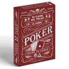 Карты игральные в подарочном наборе 2 в 1 «Classic poker cards and cubes», 54 карты, 5 кубиков - Фото 10