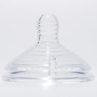 Соска для бутылочки, +6мес(Х)., быстрый поток, широкое горло 50мм. - фото 9564053