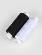 Нитки «Монохром», 40/2, 200 м, 2 шт., разноцветные - Фото 2