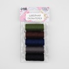 Нитки «Тёмный лес», 40/2, 200 м, набор 5 шт., разноцветные - Фото 2