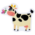 Мягкий пазл для малышей «Животные фермы», 5 пазлов, Крошка Я - фото 24578766