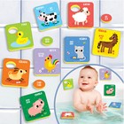 Пазлы мягкие для малышей Крошка Я «Кто как говорит?», 8 шт., от 1 года - Фото 3