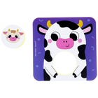 Пазлы мягкие для малышей Крошка Я «Кто чей малыш?», 8 пазлов, от 1 года - Фото 8