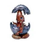 Воздушный шар фольгированный 20" «Динозавр в скорлупе», под воздух - Фото 1