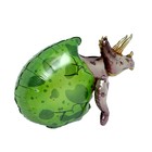 Воздушный шар фольгированный 20" «Трицератопс в скорлупе», под воздух - Фото 3