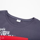 Футболка мужская MINAKU цвет темно-серый, р-р 50 7531516