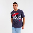 Футболка мужская MINAKU цвет темно-серый, р-р 56 7531519